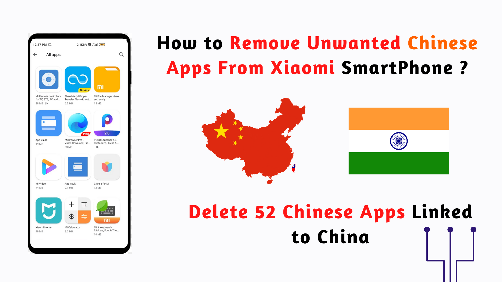 How can I remove bloatware from XiaomiRedmi phone