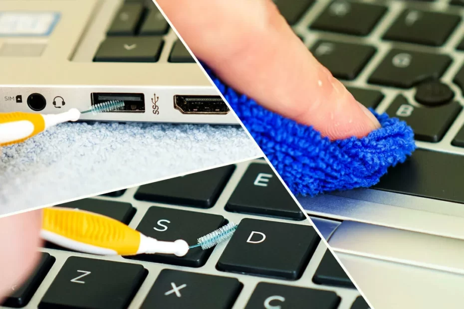How to clean a laptop screen and Keyboard with these easy steps!